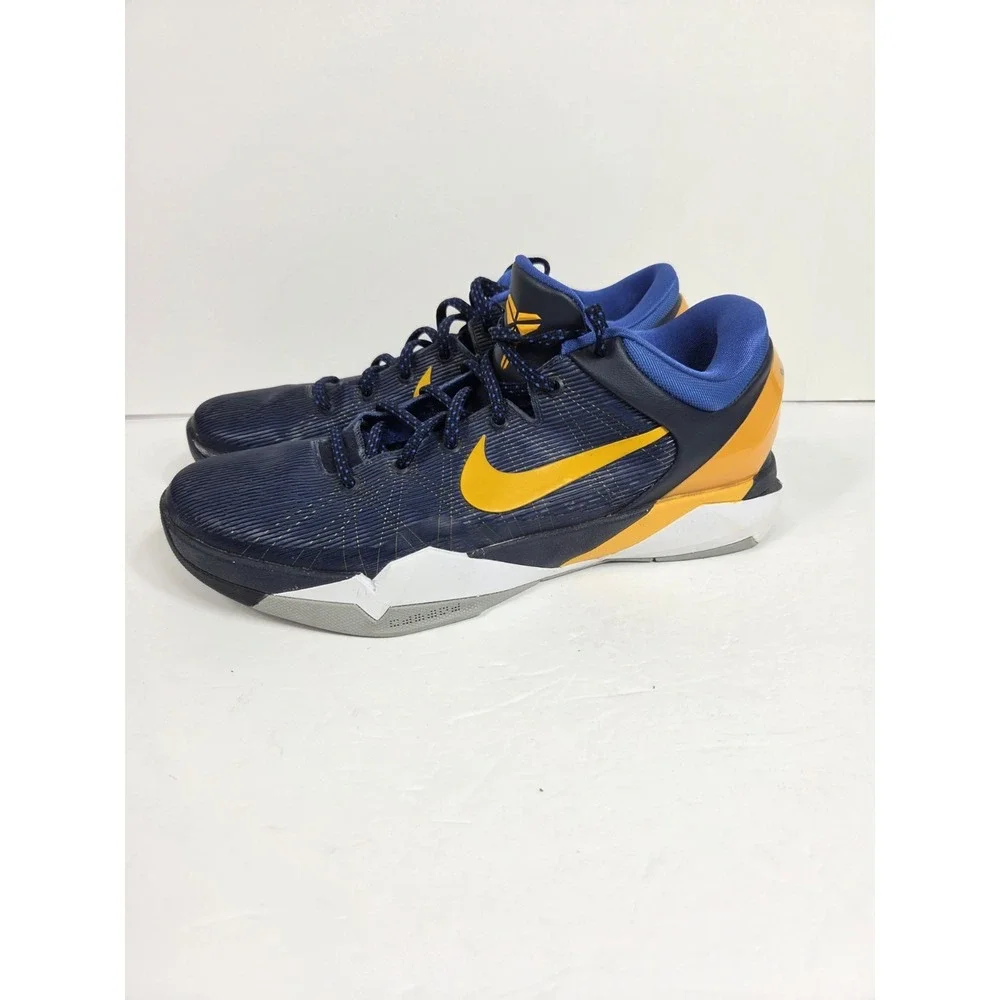 Nike Kobe 7 System Obsidian Gold Men Sz 12